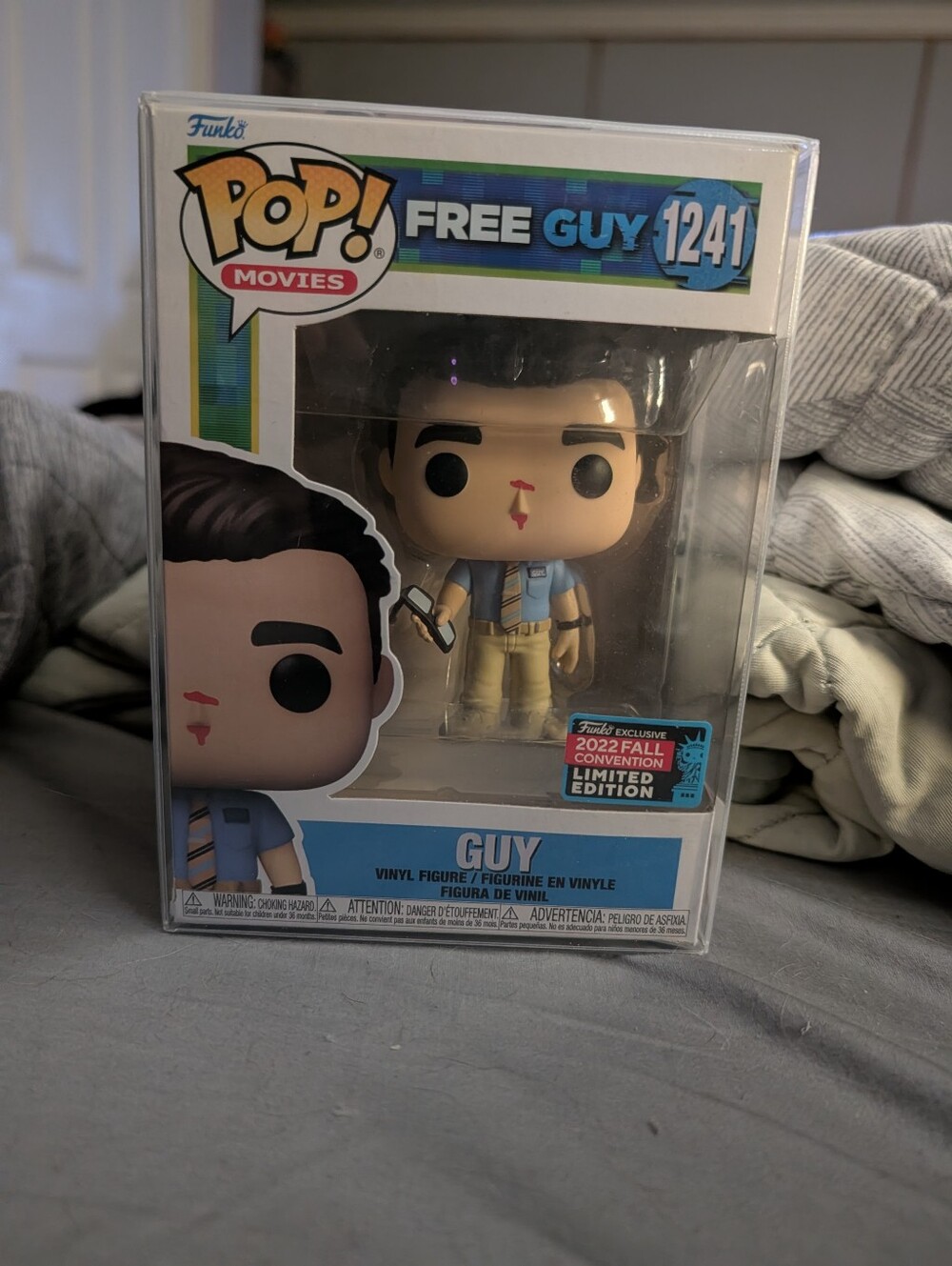 Funko Pop! Movies Guy Vinyl Figure - Blue & Tan